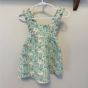 Angel Dear Floral Sleeveless Dress